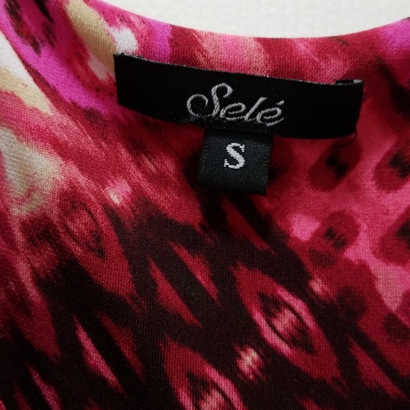 Sele Pink Floral Dress - Picture 4 of 5